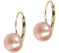 These simple-yet-stunning earrings are all you need to elevate your look. From Honora. Stunning Earrings, Elevate Your Look, Cultured Pearls, Pearl Earrings, Gold Plate, Jewelry Earrings, Plating, Gold