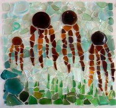 seaglass Jellyfish Bahamas House, Glass Jellyfish, Glass Pictures, Beach Beautiful