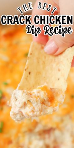 the best cracker dip recipe is made with only three ingredients