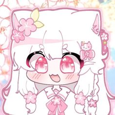 Gacha Pfp Aesthetic, Kawaii Gacha Life Outfits, Kawaii Pfps, Pets Aesthetic, Kawaii Cat Drawing, Pink Pfp, Profile Ideas, Best Friend Wallpaper, Cat Emoji