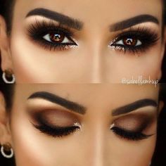 Almond Eye Makeup, Brown Eyes Pop, Mekap Mata, Wedding Hairstyles And Makeup, Gene False, Blue Eyeliner, Best Eyeshadow, Beauty Make-up