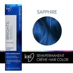 Ice Blue Hair, Sapphire Hair