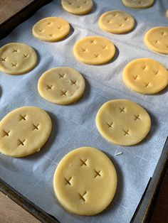 the cookies are ready to be baked in the oven