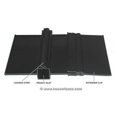 an image of a black mat with instructions on how to use it