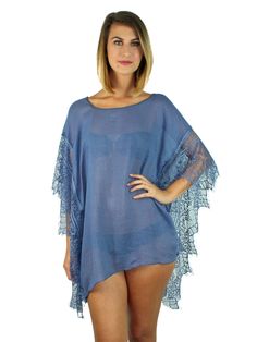 Sheer Romance Swim Beach Cover Up Top Tropical Locations, Swimwear Cover Ups, Beach Covers, Summer Accessories, Wide Sleeves, Swimsuit Tops, Bra Lingerie, Swimwear Tops, Perfect Summer