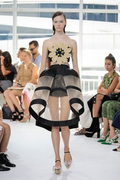 Delpozo S/S 2016 Space Age Fashion, Fashion Inspiration Board, 2015 Fashion, Unique Dresses