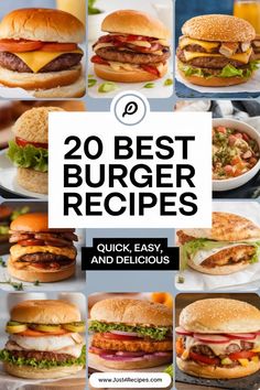 Discover mouthwatering Best Burger recipes, hamburger, smashed, cheese , veggie and fish burger options. Learn to craft juicy patties and explore delicious variations for your next cookout! Olive Burger Recipe, Fish Burger Recipe, Best Burger Seasoning, Homemade Burger Patties, Burger Patty Recipe, Best Homemade Burgers, Recipes Hamburger, Burger Ideas, Burger Cheese