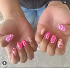 Preppy Nail Ideas, Country Acrylic Nails, Rodeo Nails, Preppy Nails, Western Nails, Country Nails, Cow Nails