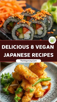 Plant-based sushi rolls that'll make your taste buds dance