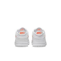 Nike Dunk Low \3D Swoosh\ (GS) DR0171-100 Cute Dunks, Dunk Lows, Sneakers For Kids, Trendy Shoes Sneakers, Birthday Gifts For Boyfriend Diy, Pretty Shoes Sneakers, Nike Models, Beach Wear Outfits, Cute Nike Shoes