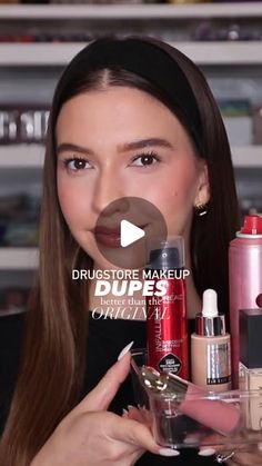 Deborah Ruiz on Instagram: "Drugstore Makeup dupes that are better than the original 🤩should I do a part 2?? 

@maybelline super stay 24 skin tint 
@colourpopcosmetics liquid blushes 
@lorealparis infallible concealer & infallible setting mist 

#makeupdupes #affordablemakeup #makeupforbeginners #makeupreccomendations #makeup2025"