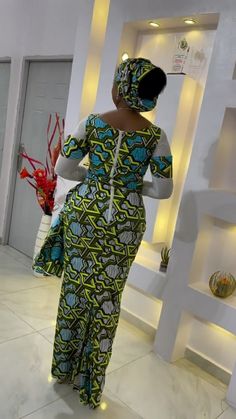 Ankara Mermaid Dress Styles, Ankara Fish Gown Styles, Ankara Fish Tail Gown, Fitted Adire Gowns, Mermaid Ankara Gown, Nigerian Dress Styles, African Head Dress, Bridesmaid Hairstyles, African Fabric Dress