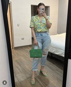 Outfits Gorditas, Outfits Con Jeans, Modest Casual Outfits, Stylish Summer Outfits, Casual Day Outfits, Trendy Summer Outfits, Stylish Work Outfits, Easy Trendy Outfits, Causual Outfits