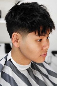 Asian Hair Undercut, Asian Undercut, Asian Hairstyles, Asian Short Hair