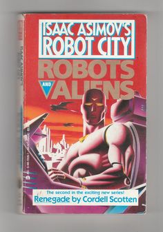 robot's aliens and aliens by ronald asmov, robot city book cover