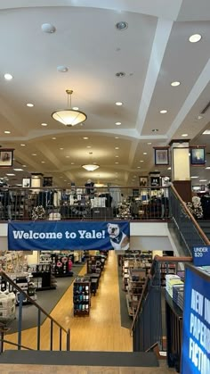 the inside of a store with lots of items on display