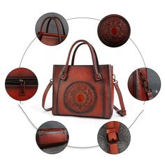 Product Information:Color: red, brown, grayStyle: European and American retroMaterial: LeatherTrendy Bags Style: Contrasting Color BagBag size: largePopular elements: color contrastLining texture: polyesterBag shapes: square vertical sectionOpening method: zipperThe internal structure of the bag: zipper pocket, mobile phone bag, document bag, sandwich zipper bagpattern: plainProcessing method: embossingHardness: medium to softCarrying parts: hard handlePacking List:Polyester lady messenger bag x Trendy Bags, Bags Style, Document Bag, Cowhide Bag, European Women, Mobile Phone Bag, Color Contrast, Zipper Bags, Red Brown