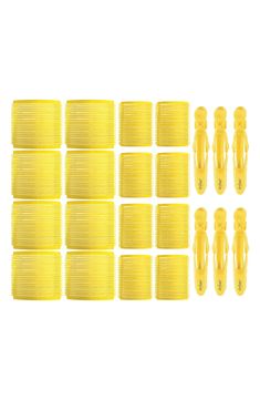 Drybar Big Hair Besties Rollers & Hair Clips Set | Nordstrom Big Voluminous Hair, Hot Roller Curls, Big Bouncy Curls, Rollers Hair, Roller Curls, Hair Tool Set, Dramatic Hair, Hot Rollers, Semi Permanent Hair Color