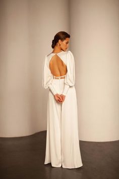 wedding dress jumpsuit dhgate Wedding Party Jumpsuit, Wide Leg Wedding Jumpsuit, Long Sleeve Wedding Jumpsuit, Fall Bridal Outfits, Gender Neutral Wedding Outfit, Bridal Jumpsuit The Bride, Wedding Jumpsuit The Bride, Jumpsuit Palazzo, Jumpsuit Modern