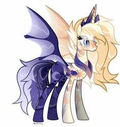 a very cute little pony with big wings