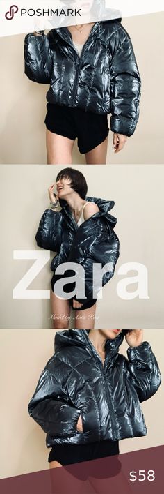 Brand New Zara puffer jacket