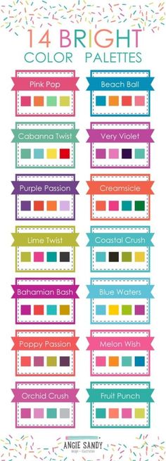 the color palettes for this project are bright, colorful and easy to do with your child