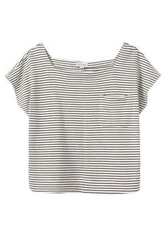 Parallel Lines, Steven Alan, Stripe Tee, Striped Tee, Tee Shop, Square Neckline, Style Me, What To Wear, Personal Style