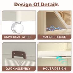 the instructions for how to install an automatic sliding glass door with rollers on both sides