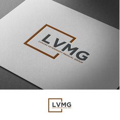 the lymg logo is shown on top of a business card