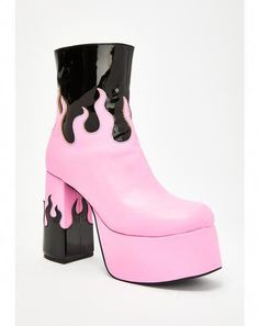 Creeper Boots, Rider Boots, Sassy Outfit, Glitter Boots, Ring Of Fire, Kawaii Shoes, Sugar Thrillz, Black Platform Boots, Cute Heels