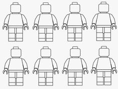 how to draw lego minifigurs step by step instructions