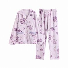 Olivia Mark - Wide-Legged Comfortable Cotton Lounge Wear Cotton Loungewear, Cotton Nightgown, Hoodie Sweatshirt Dress, Cotton Pajamas, Cotton Sleepwear, Crop Top Dress, Outwear Jackets, Sleepwear Sets, Long Sleeve Short Dress