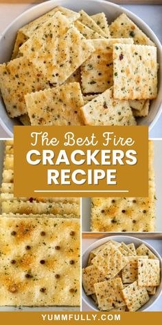 Transform bland-tasting saltine crackers into perfectly-seasoned, spicy, no-bake Fire Crackers! You will love how amazing they taste and how they will elevate any dip or charcuterie board for your next get-together. All you need is ranch dressing, avocado oil, garlic powder, and crushed red pepper flakes. No cooking is required! Fire Crackers Recipe, New Appetizers, Crackers Appetizers