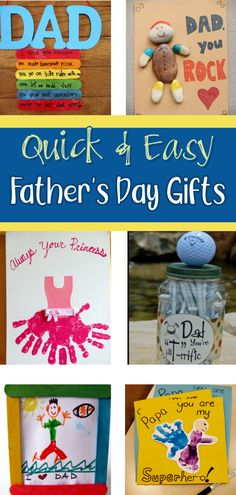 father's day gift the kids can make for dad and step dad Easy Fathers Day Craft, Anniversaire Diy, Diy Xmas Gifts