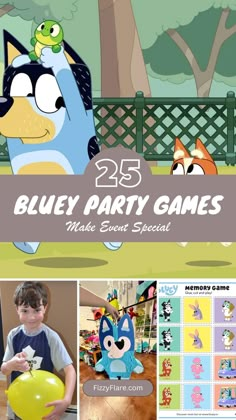 the 25 bluey party games make every special