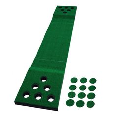 Challenge friends and family to a game of Golf Pong at your next backyard party, tailgate, office party or beach day. Show off your putting skills with the BIG SKY Golf Pong game, be the first to make a putt in each of the 6 cups and you are the winner. Includes 12 hole covers and mat. Office Golf, Golf Mats, Pong Game, Golf Green, Golf Party, Golf Theme