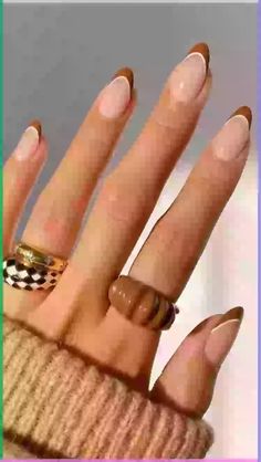 November Nails Ideas, Beachy Nail Designs, Festive Holiday Nails, Beachy Nails, Thanksgiving Nail