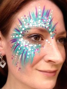 Festival Facepainting, Eye Face Painting, Face Painting Tips, Adult Face Painting