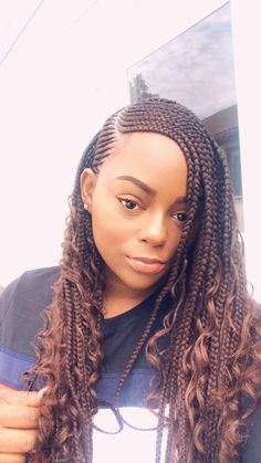 Bohemian Cornrows, Pineapple Braids, Summer Cornrows, Braid Hair Style, Side Braids, Hairstyles List, Individual Braids