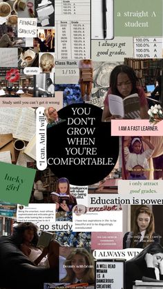 a collage of different images with words and pictures on the bottom, including women's books