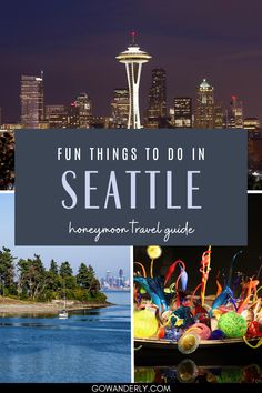 Guide to 15 romantic activities and destinations for honeymooners exploring Seattle. Seattle Trip Things To Do, Seattle Bucket List Things To Do, Top Things To Do In Seattle Wa, Romantic Seattle Trip, Coffee And Rain, Seattle With Teens, Seattle Hidden Gems, Seattle Japanese Garden