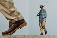 Timberland 3 Eye Classic Lug Outfit, Timberland Boat Shoes Men Outfit, Boat Shoes Outfit Mens, Boat Shoes Outfit, Timberland Outfit, Timberland Boat Shoes, Nb Shoes, Mood Clothes, City Boy