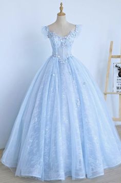 Baju Kahwin, Prom Dress Evening, Cute Prom Dresses, Pretty Prom Dresses, فستان سهرة, Fairytale Dress, Lace Evening Dresses, Quince Dresses, Prom Dresses Lace