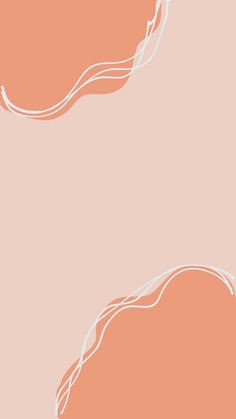 an orange and pink background with white lines