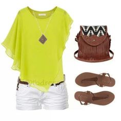 Summer outfit Spring Outfits Shorts, Comfy Trendy Outfits, Neutral Spring Outfit, Cute Outfits With Shorts, Outfits Shorts, Chic Fashionista, Cute Work Outfits, Summer Shorts Outfits, Spring Clothes