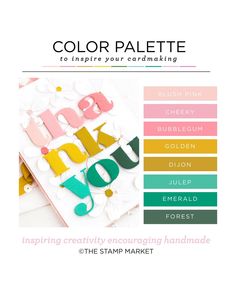 the color palette for this card is bright and colorful