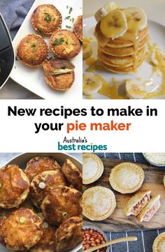 new recipes to make in your pie maker