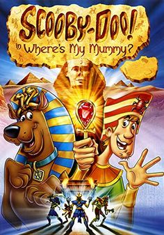 the movie poster for scooby - doo where's my mommy?