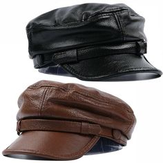 This item is for one hat only. Please allow 1-2cm discrepancy due to different measurement method. Material: pu leather Color: black, brown Hat Circumference M: 56-58cm/22-22.8 inch Hat Circumference L: 58-60cm/22.8-23.6 inch Hat Circumference XL: 60-61cm/23.6-24 inch SKU: 923-B090 TY Newspaperboy Hat, Black Leather Beret, Barret Hat, Pageboy Hat, Raccoon Hat, Brown Leather Hat, Leather Fashion Men, Leather Beret, Cool Hat