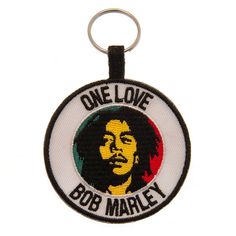 Bob Marley Woven Keyring - Excellent Pick Bob Marley One Love, One Love, Split Ring, Great Christmas Gifts, Bob Marley, Black N Yellow, Card Sizes, Woven Fabric, Belts